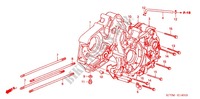CARTER MOTEUR (C100M) pour Honda EX5 DREAM 100, Electric start de 2010