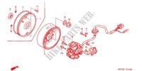 ALTERNATEUR pour Honda EX5 DREAM 100, Electric start de 2012