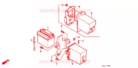 BATTERIE pour Honda EX5 DREAM 100, Electric start de 2012