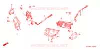 CLIGNOTANT AVANT pour Honda EX5 DREAM 100, Electric start de 2012