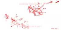 FEUX ARRIERE pour Honda EX5 DREAM 100, Electric start de 2012