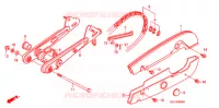 BRAS OSCILLANT pour Honda PRESS CUB 50 STANDARD de 2003