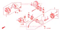CLIGNOTANT pour Honda PRESS CUB 50 STANDARD de 2003