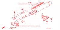 SILENCIEUX D'ECHAPPEMENT (C502/5/7) pour Honda PRESS CUB 50 DELUXE de 2002