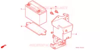 BATTERIE pour Honda SUPER CUB 50 CUSTOM de 2004