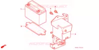 BATTERIE pour Honda SUPER CUB 50 CUSTOM de 2003