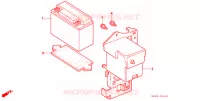 BATTERIE pour Honda CG 125 FAN KICK de 2009