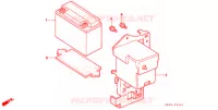 BATTERIE pour Honda SUPER CUB 50 STANDARD de 1996