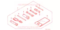 OUTIL pour Honda SUPER CUB 50 STANDARD de 1996