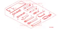 OUTIL pour Honda REBEL 250 With speed warning light de 1995