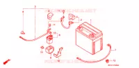 BATTERIE pour Honda CB 1000 BIG ONE de 1994