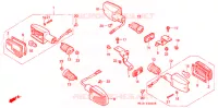CLIGNOTANT pour Honda CB 1000 BIG ONE de 1994