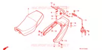 SELLE pour Honda CB 1000 BIG ONE de 1994