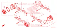 CLIGNOTANT pour Honda CB 1000 R de 2012