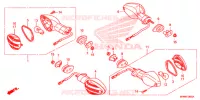 CLIGNOTANT pour Honda CB 1000 R de 2013