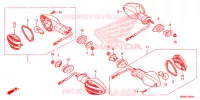 CLIGNOTANT pour Honda CB 1000 R de 2014