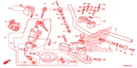 GUIDON   TE DE FOURCHE pour Honda CB 1000 R de 2014