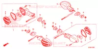 CLIGNOTANT pour Honda CB 1000 R de 2015