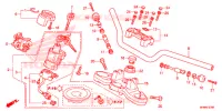 GUIDON   TE DE FOURCHE pour Honda CB 1000 R de 2015
