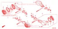 CLIGNOTANT pour Honda CB 1000 R de 2016