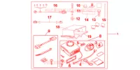 ALARME pour Honda CBR 1000 RR FIREBLADE PRETO de 2011