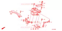 AMORTISSEUR DE DIRECTION pour Honda CBR 1000 RR FIREBLADE PRETO de 2011