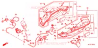 CONDUITS D'ADMISSION pour Honda CBR 1000 RR FIREBLADE PRETO de 2011