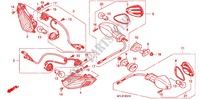 CLIGNOTANT (CBR1000RR9,A,B/RA9,A,B) pour Honda CBR 1000 RR FIREBLADE BLACK de 2011