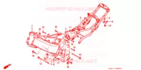 CADRE pour Honda CBR 250 RR Without speed warning light de 1994