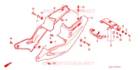 COUVERCLES LATERAUX pour Honda CBR 250 RR Without speed warning light de 1994