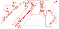 MAITRE CYLINDRE DE FREIN ARRIERE pour Honda CBR 250 RR Without speed warning light de 1994