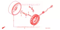 ALTERNATEUR pour Honda CBR 600 F2 SUPER SPORT de 1992