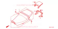 SELLE pour Honda CBR 600 F2 SUPER SPORT de 1992