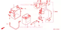 BATTERIE pour Honda CBX 250 TWISTER de 2005