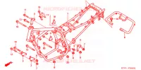 CADRE pour Honda CBX 250 TWISTER de 2005