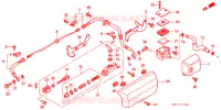 MAITRE CYLINDRE DE FREIN ARRIERE pour Honda VALKYRIE 1500 F6C INTERSTATE de 1999