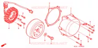 ALTERNATEUR pour Honda V TWIN MAGNA 250 de 2001