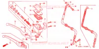 MAITRE CYLINDRE DE FREIN AVANT pour Honda V TWIN MAGNA 250 SPEED WARNING LIMIT de 1997