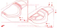 SELLE pour Honda V TWIN MAGNA 250 SPEED WARNING LIMIT de 1997