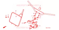 GUIDON ('90 '93) pour Honda XR 200 R de 1992