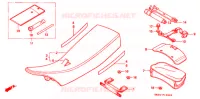 SELLE pour Honda XR 200 R de 1992