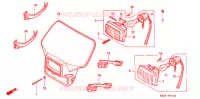 PHARE pour Honda XR 200 R de 1993