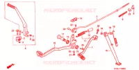 PEDALE pour Honda XR 200 R de 1994