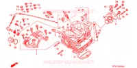 CULASSE pour Honda XR 200 R de 1997