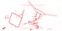 GUIDON pour Honda XR 200 R de 1997