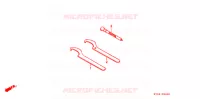 OUTILS pour Honda XR 200 R de 1997