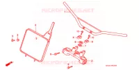 GUIDON pour Honda XR 200 R de 1998