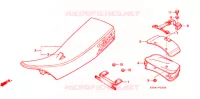 SELLE pour Honda XR 200 R de 1998