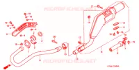 SILENCIEUX D'ECHAPPEMENT pour Honda XR 200 R de 1999