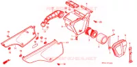 FILTRE A AIR pour Honda XR 80 de 1989